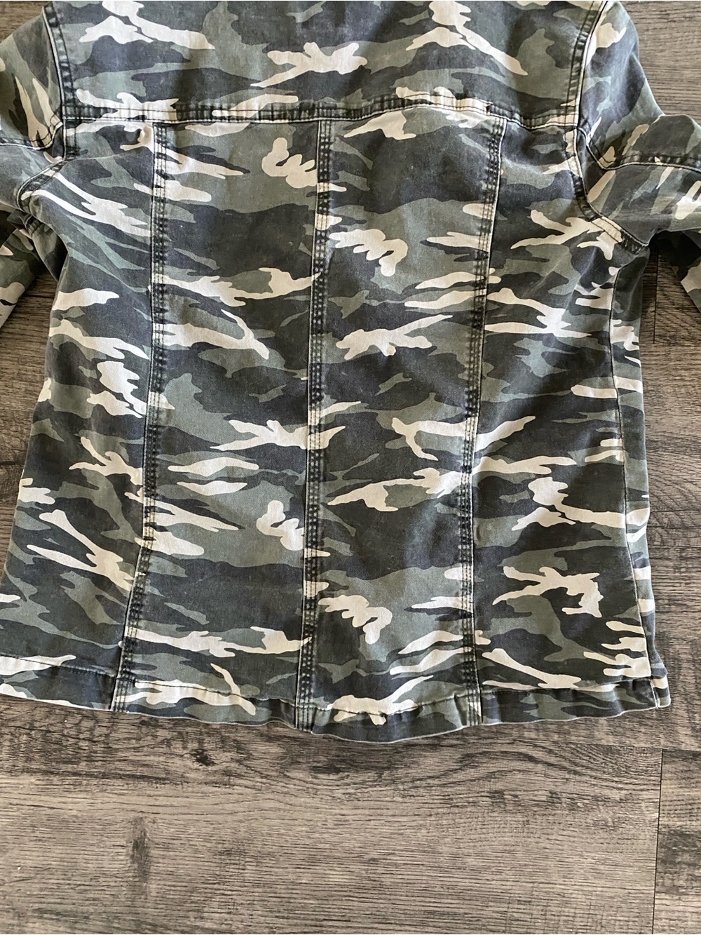 Camo Flap Pocket Jacket M - Picture 12 of 15